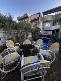 ميز حدائق • ٦ كراسي • حي العدل