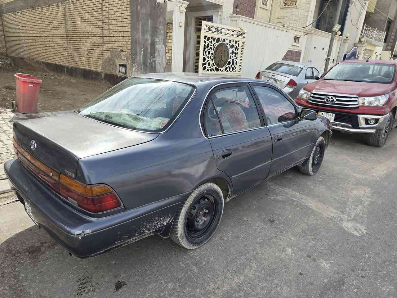 السلام عليكم
 سياره كورلا للبيع
موديل 1995
 رقم بغداد انكليزي
 مشروع وطني 
شرط تحويل ثاني يوم
 سنويه  للــ2029
تخم تاير حداديه جديده
 كهربائيّات كلها شغاله
 كير ومكينه مكفولات
 سياره جاهزه دوشمه دشبول وبطاين جدد
 مصبوغه عام جماليه
 مكفوله من الكص
 ونقل الجثه 
والكلبه والعيب شرعي
 والضربة القوية

العنوان النجف /حي الشرطة
 السعر 50$ ورقه وبيه مجال

 الشراي يتصل /  ***********
