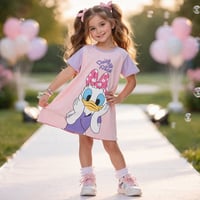 دشداشة بناتي • قطني • ٣-٩ سنة