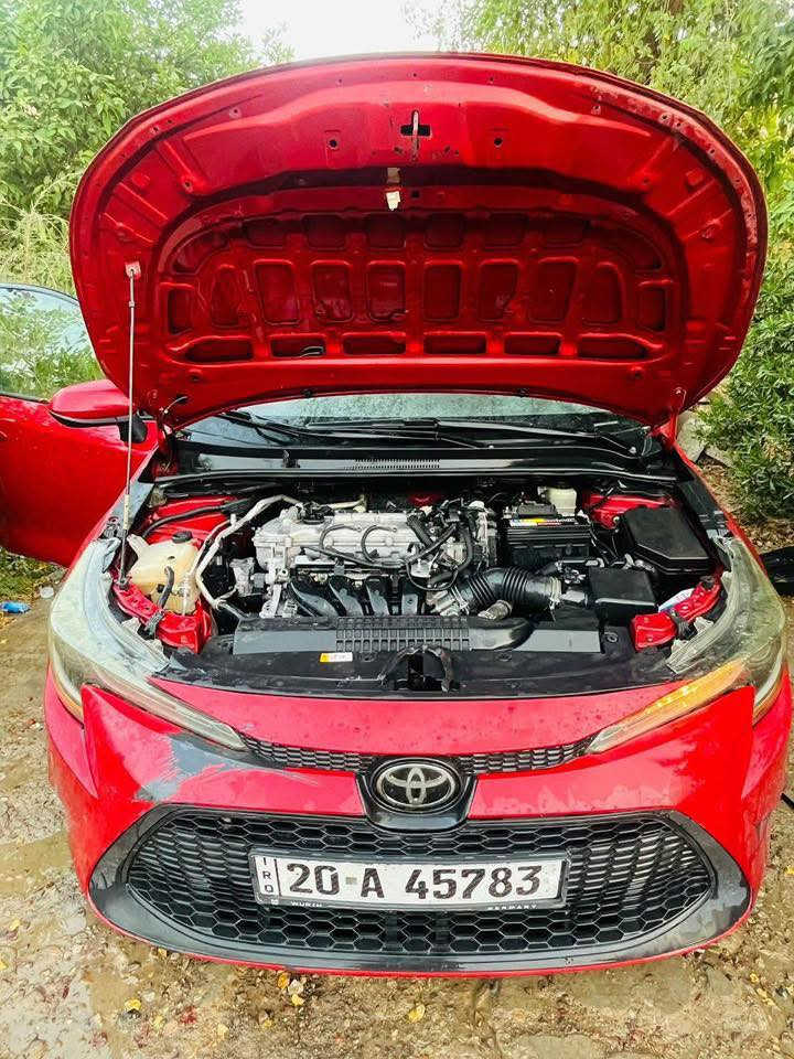 كورلا موديل 2021 موصفات عاديه شاشه كامره سايد بريك بصمه وارد امريكي بيه صبغ قطع ابيع احزام ماشيه 95 كير حداديه السياره مابيه دكه جاكوج صبغ فقط تبريد ثلج ❄️  السعر 125 قفل رقم ديالى الدولي بسمي العنوان ديالى  بعقوبه للاستفسار الاتصال ‭***********‬ بيع او مراوس
