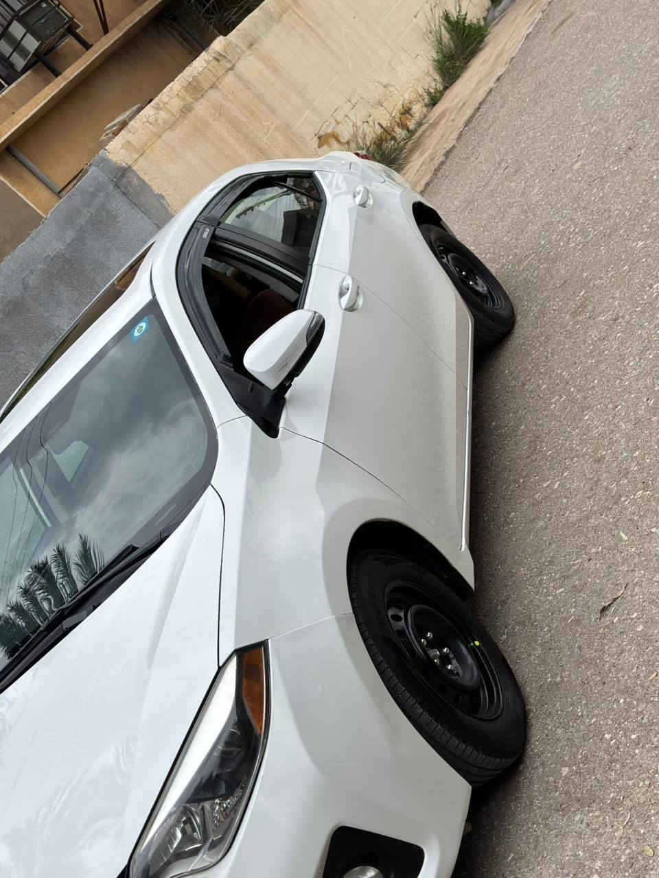 سلام عليكم
كورلا أمريكي مديل 2014 بغداد بسمي   ابيض ثلجي موصفات S فول مواصفات
فتحه سلايت بصمه تشغيل بصمه أبواب وصندوق
شفتات اسبورت كروز سرعه
كير محرك مكفولات ماشيه ١٥١ بدون حادث فقط نص جاملغ صبغ بدون حادث
١٣٠ وبيها مجال 
مكاني ديالى شهربان ***********
