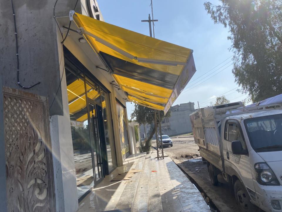 مظلات متحركه
للمحلات والحداىق
تركي المنشاء 
درجه أولى 
ضمان ٣ سنوات. 
***********
 *********** واتساب
