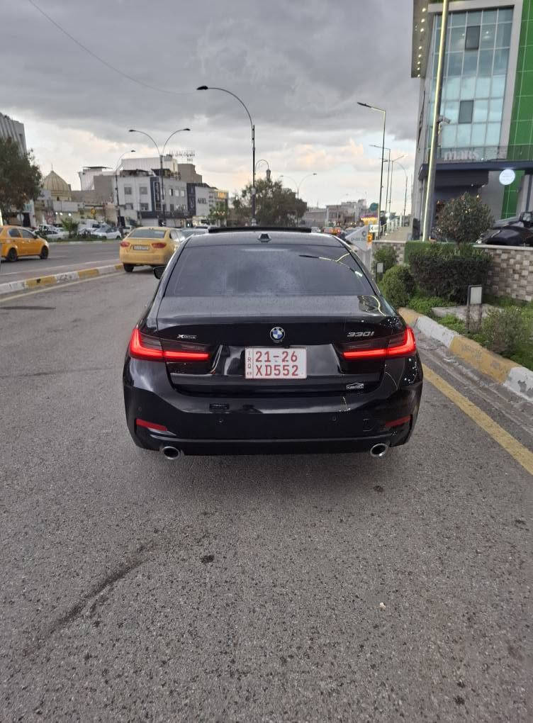 BMW 330i Xdrive 
موديل 2024 

محرك 2000
4 سلندر تون بور تيربو 

حساسات 360 
سلايت 
كاميرا خلفية مع رادار خلفي داتاشو  تشغيل عن بعد 

شاشة كبيرة بلادية

وضعيات 3 
(Eco - Comfort-sport)

مري شفط مع القفل 

 
بچم كبس 
ايرباكات استيرن وا تيكمه تاك
وراجع كله سستم بلادي 
مابيها اي دواخل 
جاملغ امامي سايق صبغ وا ربع بونيت بارد

ماشية ٢٦ الف ميل
رقم شاصي 3MW89FF05R8E03555

مكان السيارة كركوك 
 سياره كاتي تترقم شمالي 

للاستفسار

*********** كركوك, العراق
