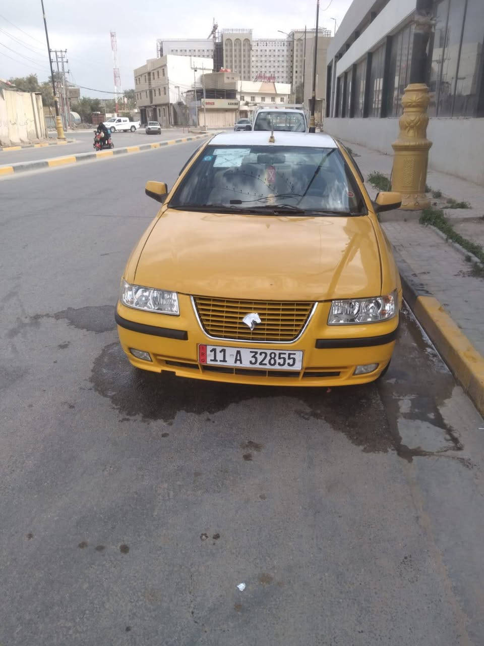 سلام سياره سمند مو ديل 12 رقم نكليزي بغداد مصفره هيه وخرامات هزه كامله ول باقي شو ف العين سعره25 وبيه مجال لطيبين هاذه رقم راعيه ***********
