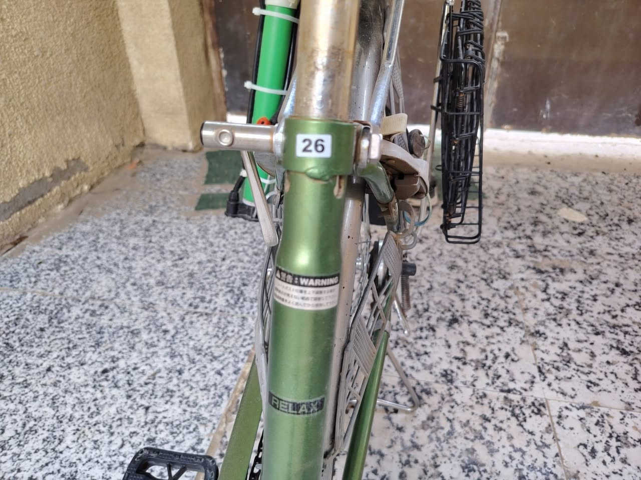 بايسكل للبيع نضيف كلش حجم 26 ابو غريب لشهداء سعر 115/
***********
