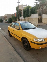 سمند ٢٠١١ مصفره هيه وغرامات كير مكينه بل جيس كربايات كلها شغاله تبريد ...