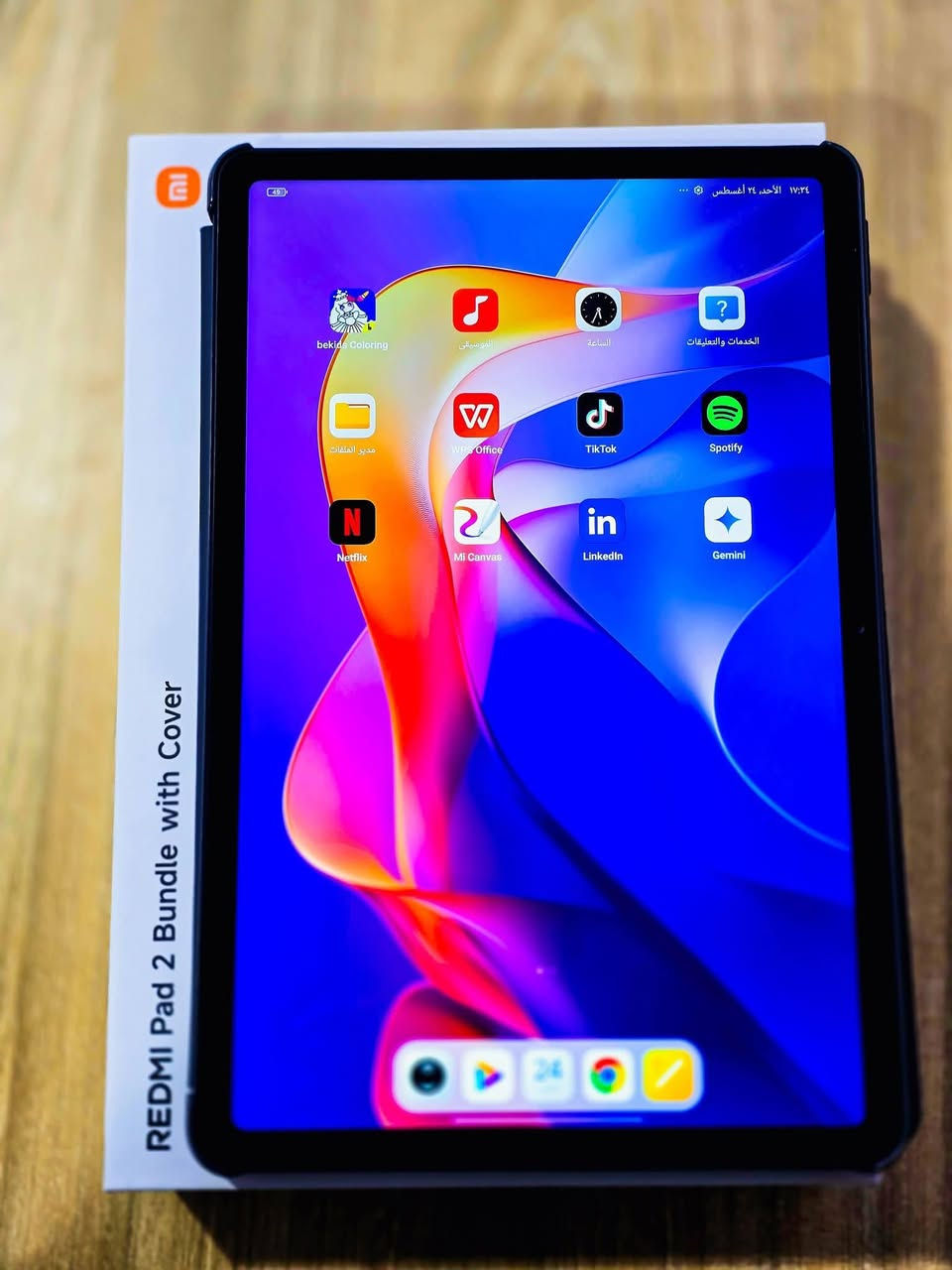 ملاحضه:  استخدام قليل جداا فقط 3 اشهر 🩸
كامل ملحقات - لون مميز رصاصي لامع 
بمواصفات : 
ذاكرة 256
بطارية 9000 تدوم طويلا 
حجم شاشة كبير 11انش  وبدقة2,5k
معالج من ميديا تيك G100 ultra

رقم لتواصل:  ***********
مكاني دوانيه حي زيتون شارع 20 📍
