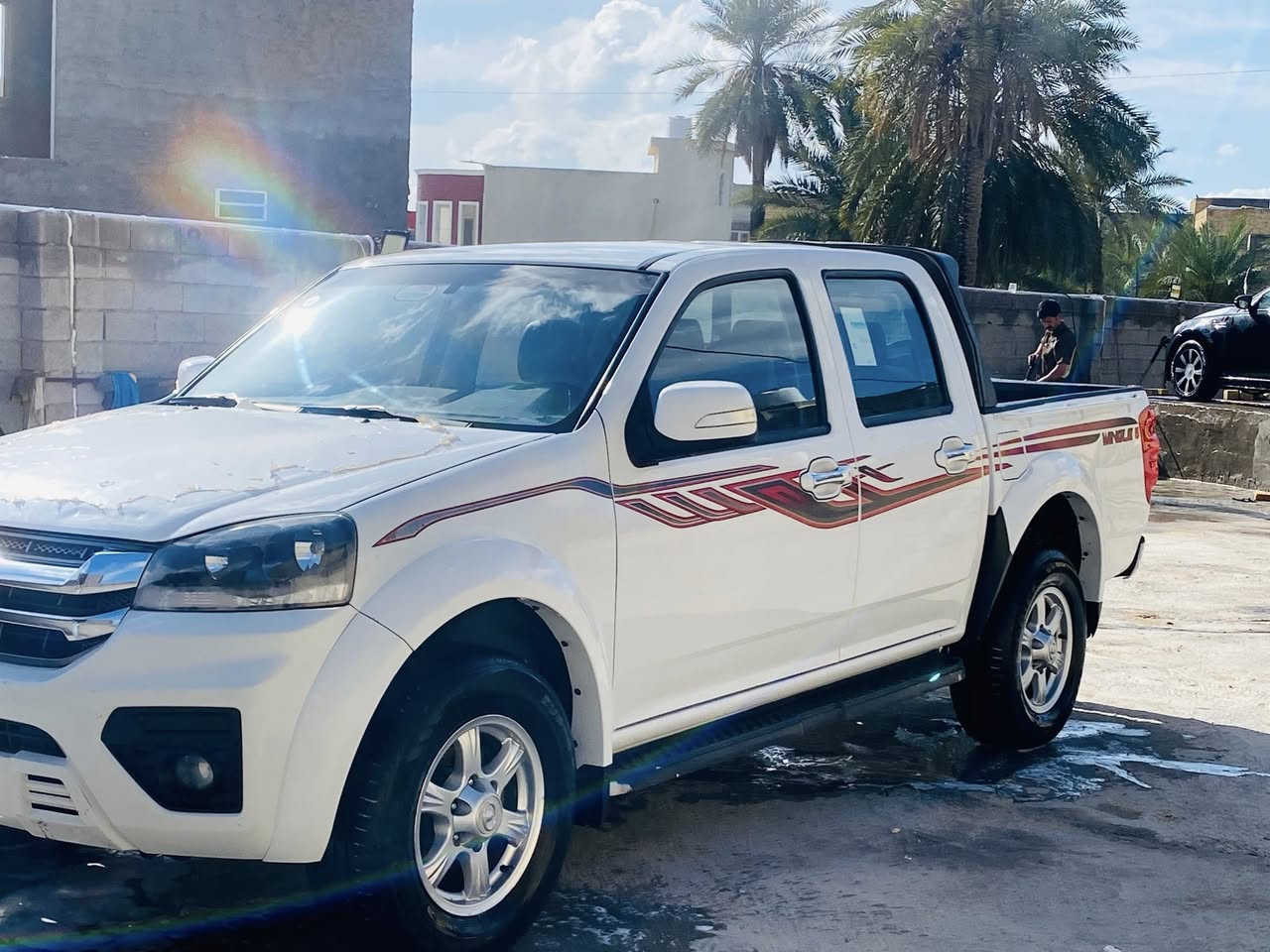 سلام عليكم كريت ويل 2023 مكفوله كفاله ماشه 90لف تخم تاير جديد مكينه مامفتوحه جاهزه من كل شي مداور مباشر سنويه لغ 28لاستفسار ***********مكاني سماوه شارع المسبح سعر 117وبيها مجال بصيط
