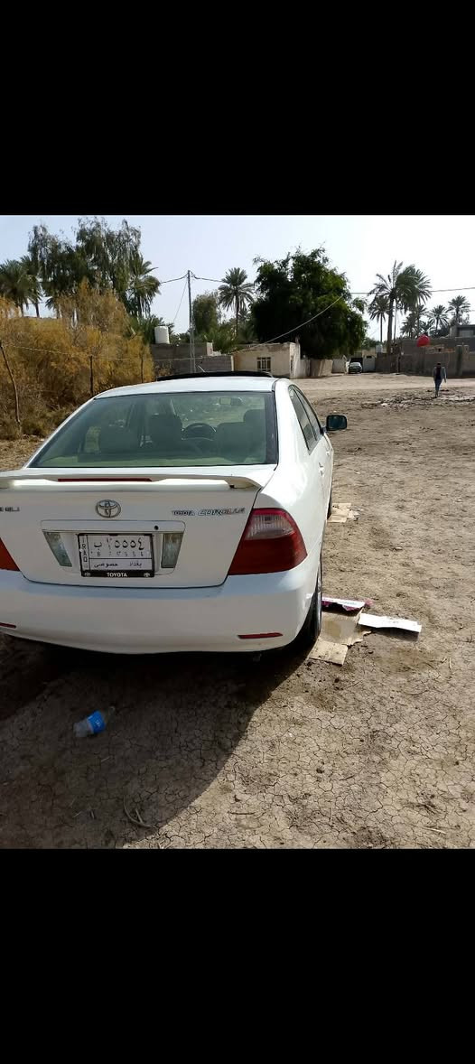 للبيع كورلا بيكاتشو 2007فول فتحه ومري شفط سياره جاهزة مكينه وكير وحدادي وتخم تاير بشرط   الرقم بغداد بسمي مصبوغ عام جماليه بدون ضربه وتبديل السعر 90وبيه مجال بصيط مكاني بابل كفل مكلف بنشر  ***********
