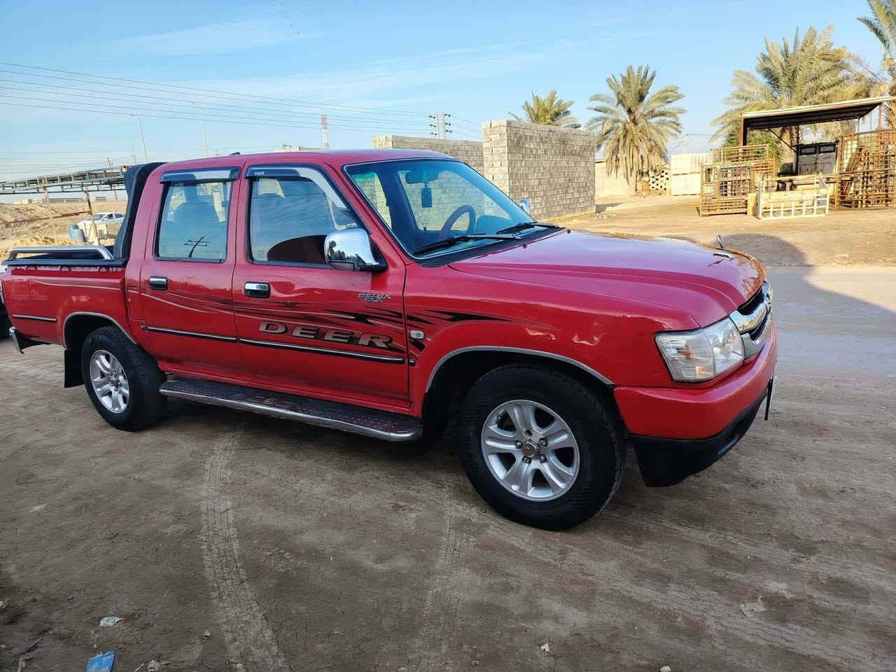 السلام عليكم للبيع دير موديل 2010 رقم بابل سياره مكفوله كفاله عامه من كشي كير شاصي  محرك حداديه تخم تاير جديد كهربايات كله شغاله المكان الديوانية السعر 60 تصال على رقم ***********
