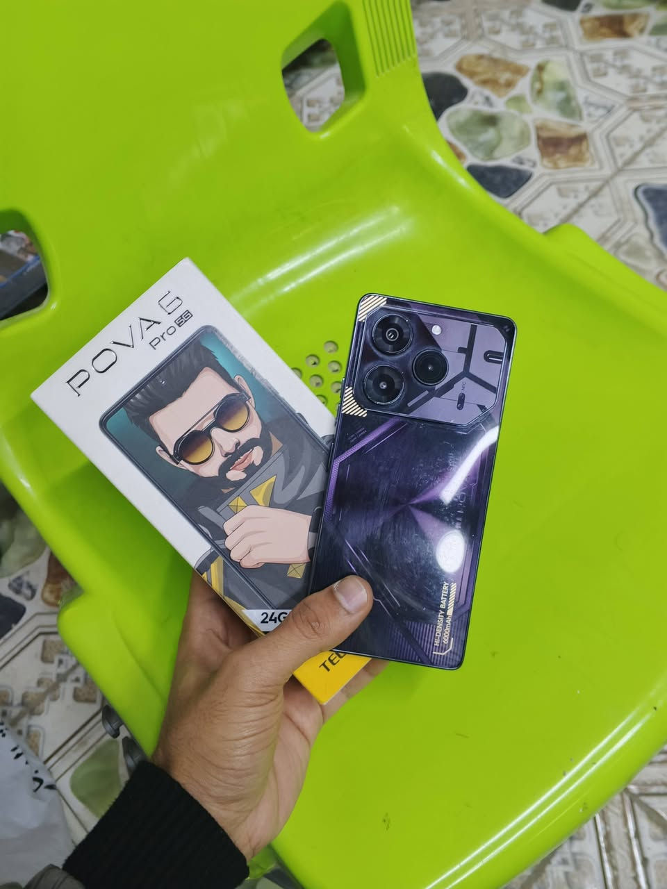 السلام عليكم
جهاز تكنو بوفا 6 برو 5G
ذاكره 256
العشوائيه الرام : 12+12 = 24
البطاريه : عملاقه : 6000 m
يشغل 60 فريم ببجي 
جهاز قوي ومخصص للالعاب  : معالج دايمنستي 6080
السعر 180
العنوان : سبع البور الضباط شارع ابو شيرين 
مكنب : توفي فون هـ : ***********
