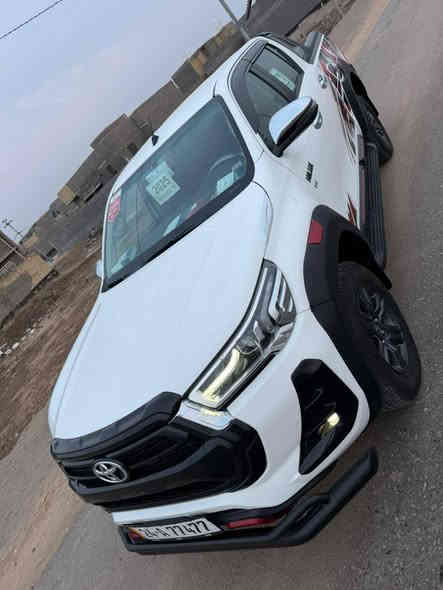 تويوتا بيك اب 2025 TRD
السياره بحاله الزيرو 
فول ماصفات 6 سلندر ساز 
بصمه كشنات تبريد 
اوتو 
السياره مدوشمه وجاهزه من كلشي وهوكات وكلشي 
رقم بسمي مميز 
تحويل وكاله ثاني يوم وعارض بيع سريع فقط بيع ب410 للاتصال ***********
السياره كفاله من الرصعه ومن الشخط ومن كلشي ماشيه 2500 فقط 
الشراي يتصل وعيوني اله
