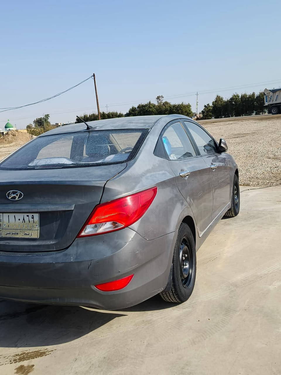 السلام عليكم
اكسنت 2015 مكفولة محرك 1400 تخم تاير رقم واسط و مكان واسط كوت  اتصل 
‏‪***********‬‏
