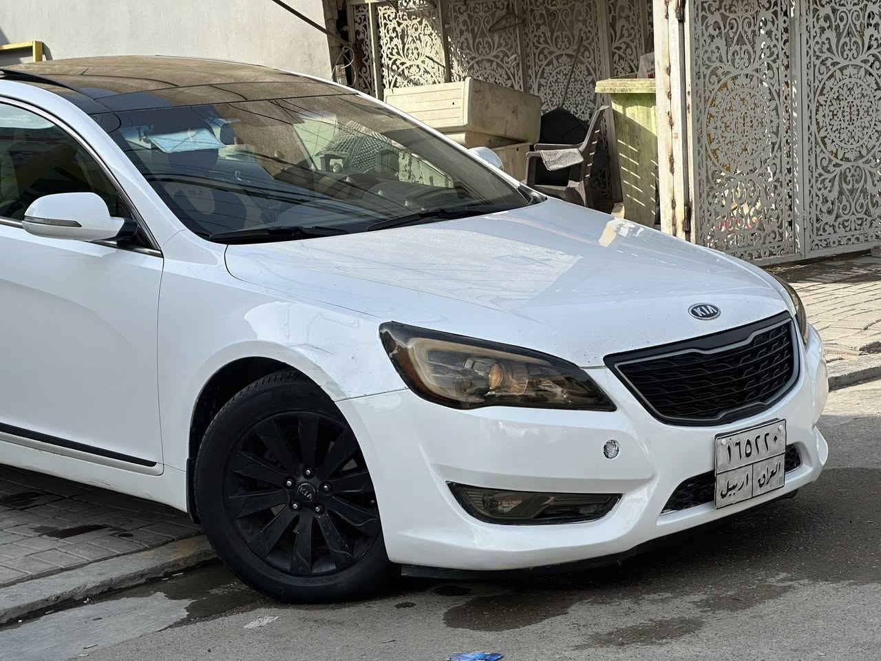 سلام عليكم
كادنزا ٢٠١١
خليجي 
محرك ٣٦٠٠ v6
فول عدا البصمه 
فتحه 
كشنات جلد 
كشن كهرباء 
تحكم استيرن 
اشاير بل مري شفط 
لدات امامي خلفي 
كير جديد بي ضمان ٦اشهر 
صدر امامي /خلفي جديد جديد 
صبغ دعاميات وهلال جاملغ الخلفي 
وبيها بارد جاملغ الامامي 
رقم اربيل تحويل مباشر 
سعرها ١١٥$ وبيها مجال 
***********
عنواني بغداد الدوره
