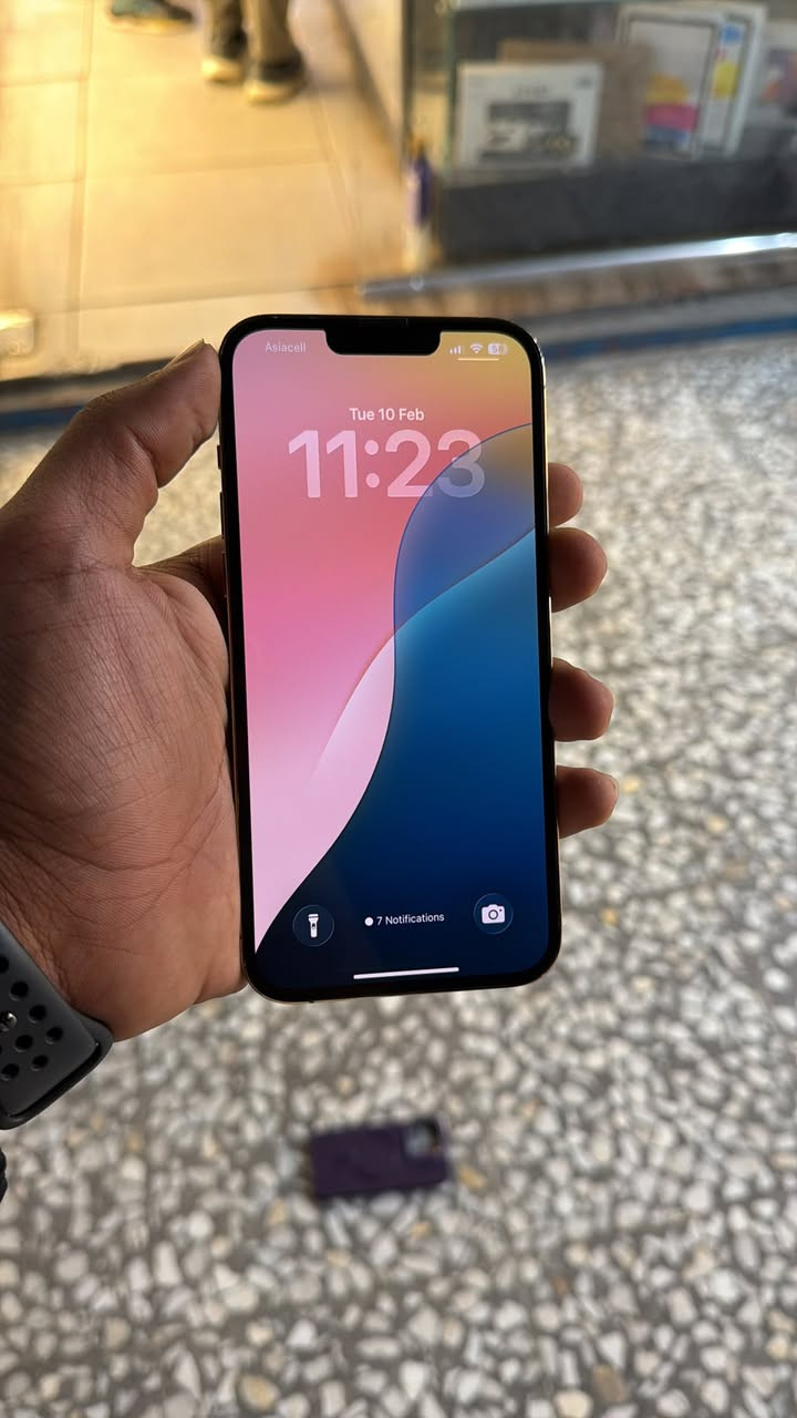 ايفون ١٣ برو ماكس
٥١٢ 
باتري ٩٦
لون ذهبي
السعر ٧٥٠ الف
مكان بغداد السيدية شارع التجاري


**إذا كنت صاحب هذا الإعلان وتريد حذفه لأي سبب، رجاءا أرسل رسالة إلى الدعم الفني**