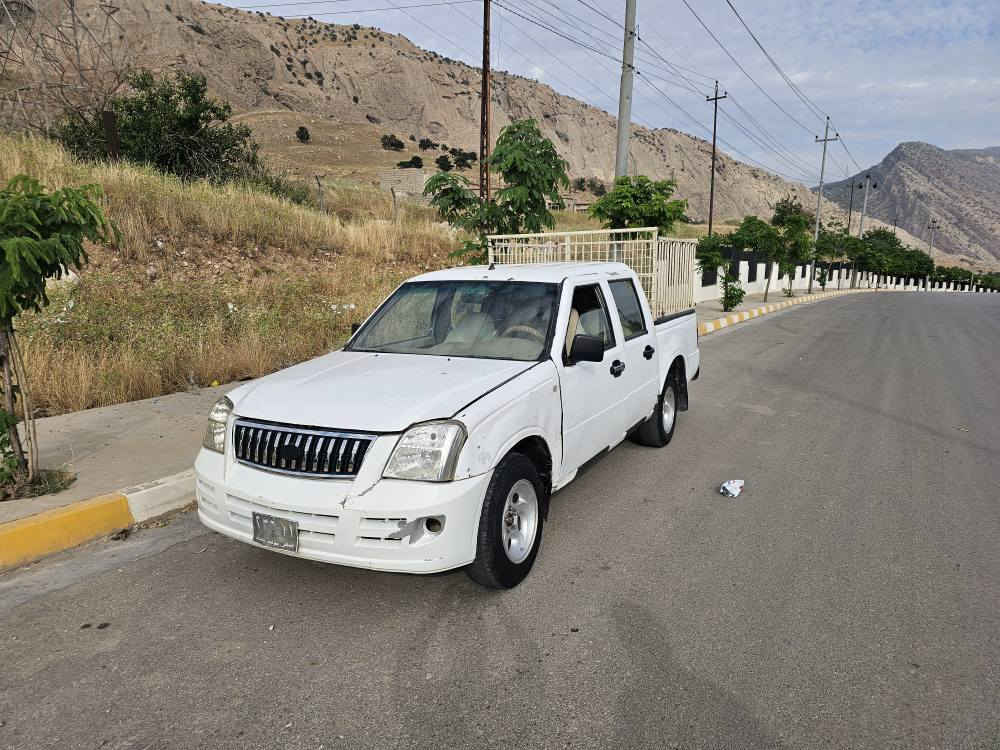 پیکاب سۆپەر دیر مودیل 2007 مەکینە کابلیتەر  مەنەفیستی عەسلی بی دەعم بیلیدراو گیرومەکینەوئەکسلوتەقەوڕەقەو کارەبای بەشەرت دیناری مسرەفی تیانیە بی دەعم بی لیدراوە سعری24 گڵا ماڵێ کەساباتە ژم ***********     ***********   شوین دەربەنیخان دار بنديهكان, السليمانية
