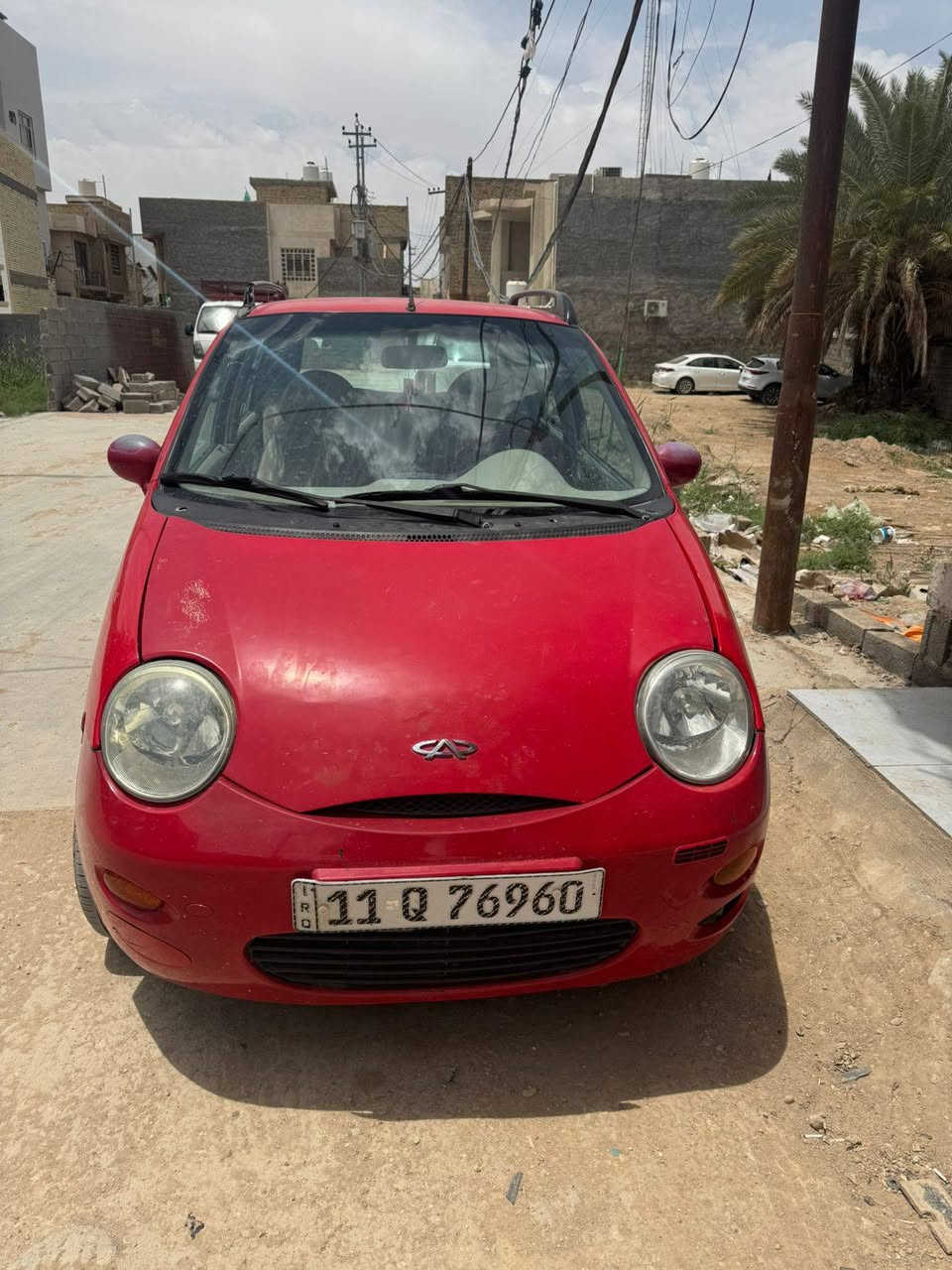 كير محرك كفاله...نقص فقط غاز لئن فتحو راديتر طيرو الغاز 
بدون ضربه سياره ونضيفه 
حداديه ٩٥ بل ميه 
تايرات جداد 
كامره خلفيه وشاشه 
رقم بغداد  ماشيه ٩٥بسمي سعر ٣٢ 
مكاني كربلاء
***********
