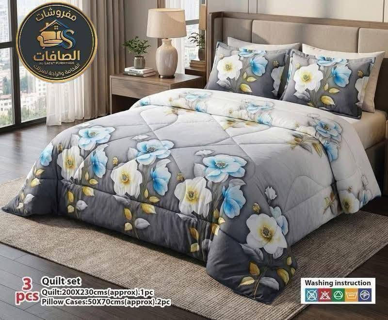 ⁨ ⁨ ⁨ ⁨ ⁨ ⁨ ⁨ ⁨ ⁨ الى الزبائن الكرام عرض خاص ب 18 الف 🤩
رجعنه وفرناه من جديد بسبب كثره الطلب 😍

لحاف نفرين ديباج  مشجر والظهر ساده قياس 200في 230 مع 2  وجوه مخاد  الخامه قطن الوان ثابته  مطابقه للصور وخامه حلوه 

سعر القطعه  18 الف 😍

توصيل  بغداد ٥ / باقي المحافظات ٦ الف

ملاحظة/ يرجى من زبائننا الكرام فحص وتاكد من الطلب فبل مغادرة المندوب اذا ذهب المندوب لا يمكن استرجاع او استبدال الطلب


**إذا كنت صاحب هذا الإعلان وتريد حذفه لأي سبب، رجاءا أرسل رسالة إلى الدعم الفني**