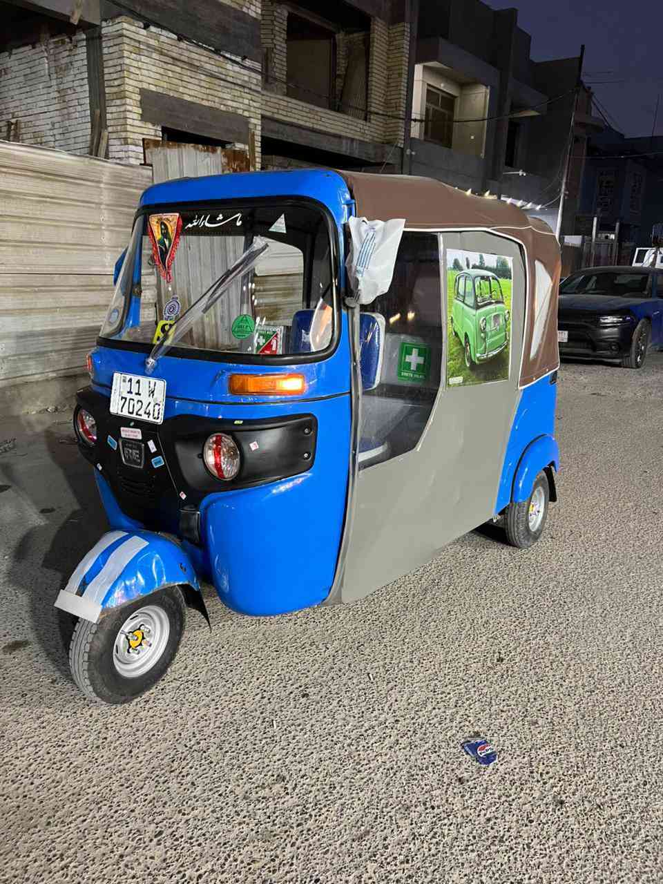 للبيع تكتك موديل ٢٠٢١شهر ١٢بسمي تحويل ثاني يوم تكتك بيه فقط لغد مصبوغ والباقي كفاله محرك خير من الله مكاني بغداد الكماليه سعر ٧٣٠٠وبيه مجال ////***********
