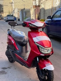 دراجة سكنس 2025 5بطاريات كبار جدد  بصمه انذار  سرقه  تشغيل عن بعد  لاي...