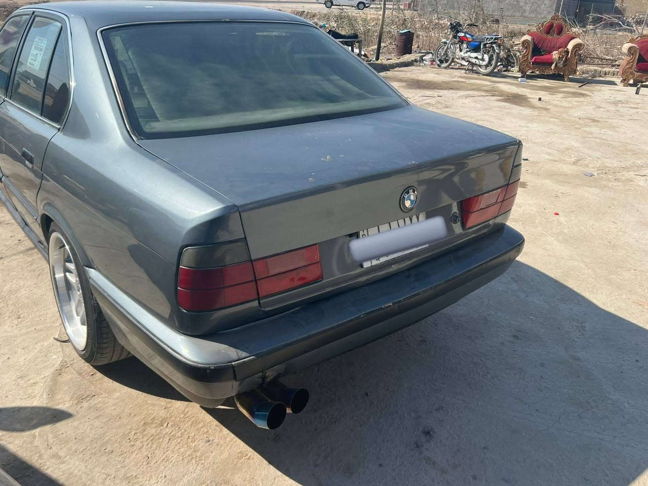 سلام عليكم بي ام  البيع اصولي كير محرك  بطه   حداديه تبريد تاير كله جديده جاهزه من الدعاميه الدعاميه  مصبوغه عام جماليه  مراوس ترهم 
العنوان ناصريه المركز. اتصل  ‏‪***********‬‏
