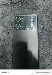 عدي جهاز بوكو اكس 5 برو فايف جي ذاكره 256 رام 16 مكفول برغي ما مفتوح م...