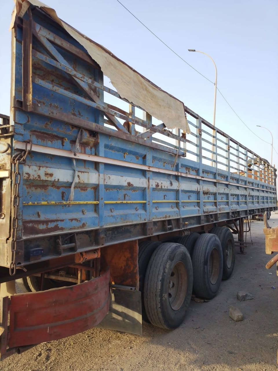 العربانه الاولى
ثلاث دناكير الدنكير الاول حرفش والدنكيرين الباقيات مزوج 11 الطول 12 وربع اجناب حدادية مغلف الارتفاع 170 ثلاجه مطبخ كهربائيات بريك كامله وجاهزة للشغل السعر 60 وبيها مجال 

العربانه الثانيه 

اربع دناكير الدنكير الأول رفاع الطول 13.60 ثلاث دناكير مزوج والرابع حرفش رفاع الاجناب حدادي الارتفاع 170 مكفوله من كلشي وجاهزة للعمل السعر 70 وبيها مجال 

المكان الانبار 

الرقم للأستفسار:***********
