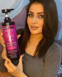 شامبو هيفا بيوتي • شعر جاف ومتقصف • كرياتين وكولاجين