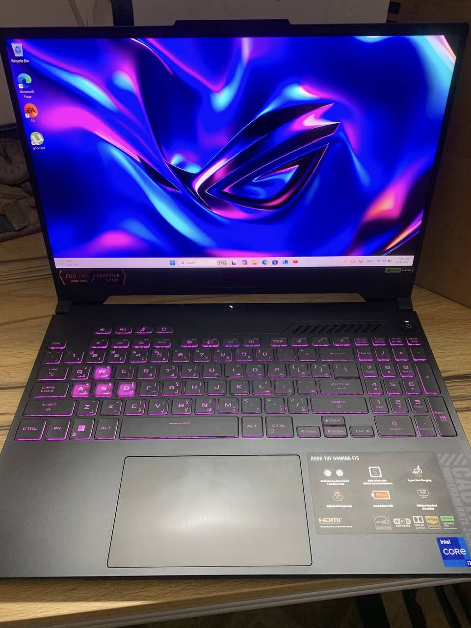 السلام عليكم شباب
اخر قطعه متوفره بتاريخ اليوم 2/14 من عملاق الكيمنك آيسوس F15
جهاز بالكارتونه شرق اوسط كامل مكمل
بمواصفات عملاقه 
شاشه 15.6 انش تغطيه الوان 100%SRGB بمعدل 144فريم
معالج ممتاز
Core i7-12700H 20Cpu 5.1GHZ 
نسخه ال20Cpu 
كرت منفصل احترافي 
RTX 4060-6GB 140w 
نسخه 140واط اداء كامل ممتاز
رامات 16 هارد 512
بطاريه 4 ساعات عمل مستمر
اكيد الجهاز احترافي بكافه الاستخدامات
السعر مليون و ٢٤٠ الف
بغداد قرب البياع ويوجد 🚚 
تواصل***********
