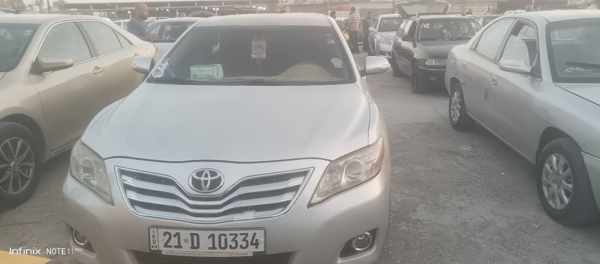 كامري 11امريكي
مواصفات كوشن كهرباء 
تحكم استرين كاميرا +حساس 
محرك كير شرط 
محرك 2500
منظومه زينون شمسي 
ضرر جاملغ + بونيد 
عنوان سياره كركوك حي الواسطي

*********** رقم الموبايل
