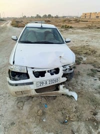 سيارة سمند خصوصي موديل 11 للبيع حادثها بنيد وجاملغ جهة السايق كما موضح...