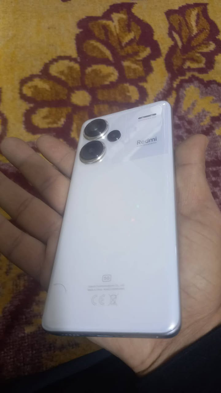 ريدمي نوت 13 برو بلص 5G
نظافة 100/100 
السعر 350
المكان ديوانية ***********
