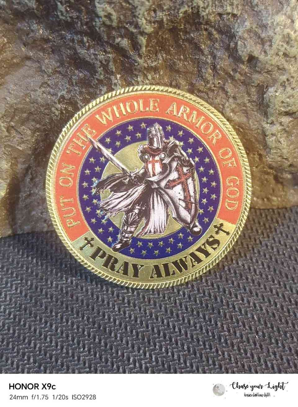 السلام عليكم.. مسكوكة أوربية بهذا الشكل..
قطر  4 سم / سمك 2 ملم /  وزن 24 غم
السعر 3000... متوفر 3 قطع فقط
توصيل كربلاء 3000 محافظات 5000


**إذا كنت صاحب هذا الإعلان وتريد حذفه لأي سبب، رجاءا أرسل رسالة إلى الدعم الفني**