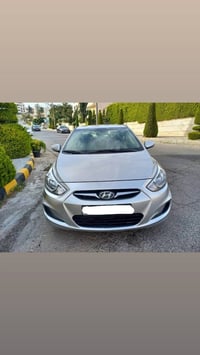 هونداي أكسنت موديل 2017 لون سلفر مميز ‎سعه المحرك 1600cc ‎اقتصادية جدا...