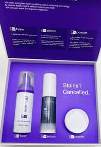 بكج تبييض أسنان • معجون أسنان • رغوة قاتل بكتيريا