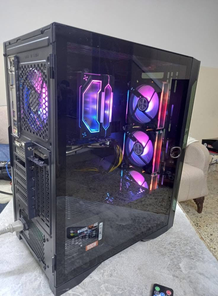 تجميعة جيل العاشر

مذربورد msi B460

i5 10400 المعالج

المبرد غازي RGB
 
الرامات DDR4 16G

كارت شاشة GTX 1660Ti

SSD 128G الهارد

الهارد 1T HHD

WARRIOR 600W RGB بور


**إذا كنت صاحب هذا الإعلان وتريد حذفه لأي سبب، رجاءا أرسل رسالة إلى الدعم الفني**