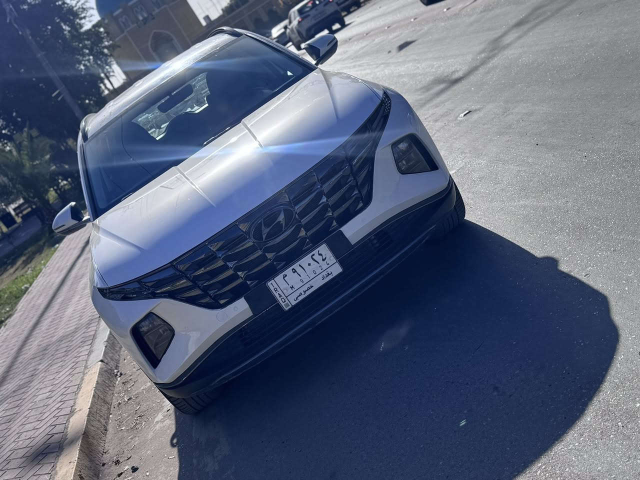 للبيع توسان موديل 2022 فول مواصفات عدا الفتحه مطلوبه سنه للمصرف وتنفسك تسديد ستقطاع مباشر السعر 155  مكاني بغداد  وكاله عامه باسم المشتري ***********
