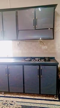 كاونتر • سنك مرمر • طباخ زجاجي