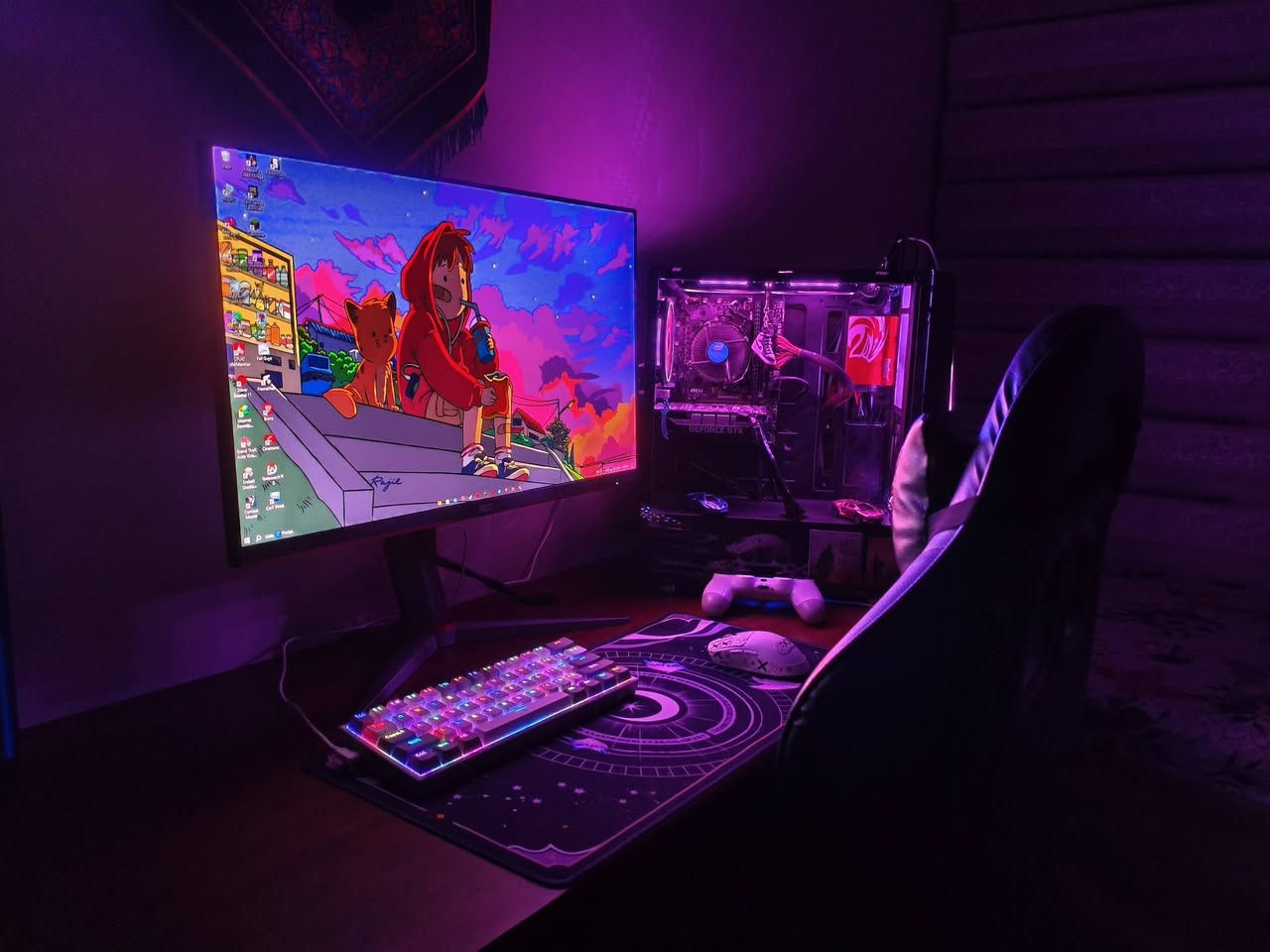 السلام عليكم
تجميعة كاملة  للبيع  
المواصفات 

المعالج: i5 9400f
الكرت: Gtx 1650super
اللوحة: msi H 310MPro
الرام : 8 DDR4 
التخزين: ssd 128&hdd 1t
البور: 500w
Caes 4 fan RGB
*مشكلة الحاسبة من اثبت تعريف كرت الشاشة تصبح الشاشة سوداء الا احذف التعريف يله تشتغل الحاسبة 

الكيبورد: Redragon fizz rgb 
الماوس: attack shark PAW-3395
الشاشة:  Aoc 27 inch 165 hz FHD ips

السعر 600 الف 
المكان / الناصرية


**إذا كنت صاحب هذا الإعلان وتريد حذفه لأي سبب، رجاءا أرسل رسالة إلى الدعم الفني**