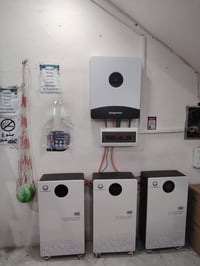 جلولاء حي الوحده • منظومة شمسية • تنصيب