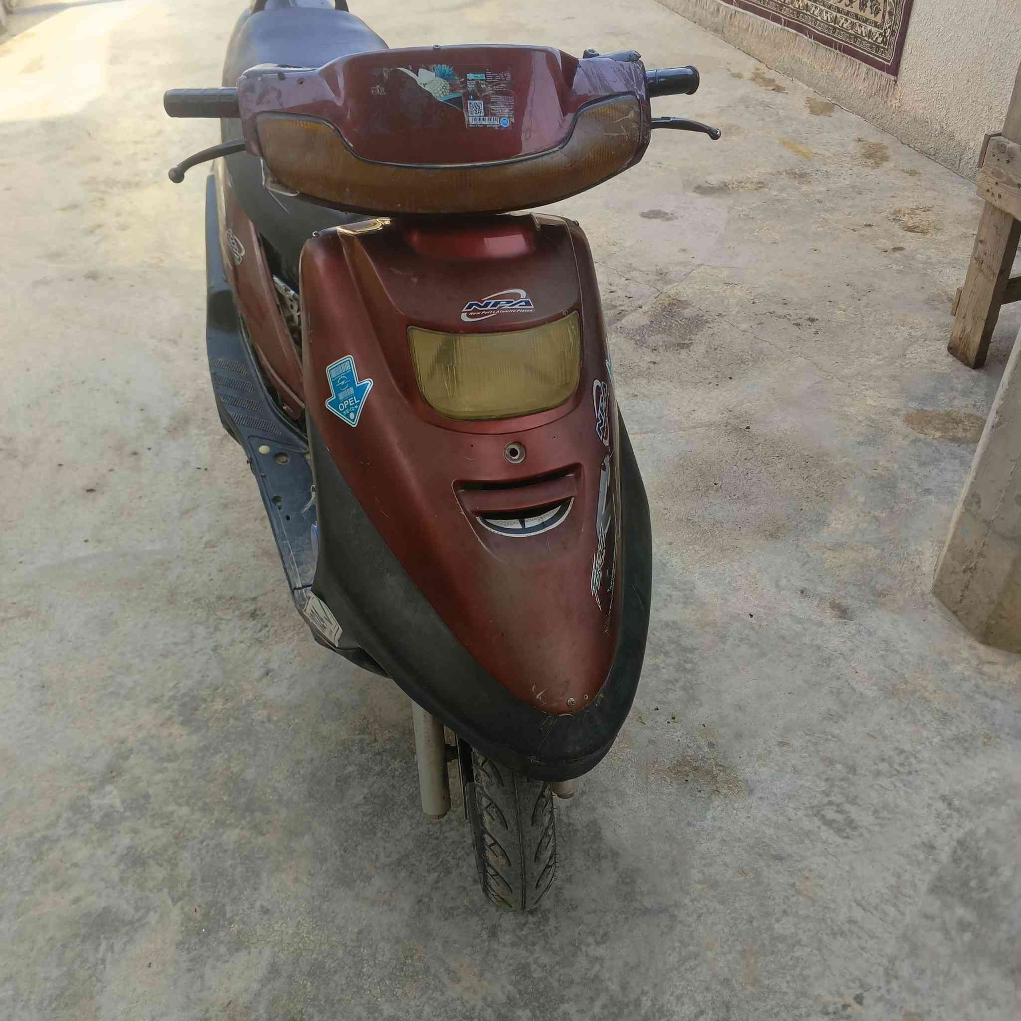 دراجه فراشه لبيع شغاله مابيه نقص نضافت المحرك 90بل ميه السعر 350وبيه مجال ***********
