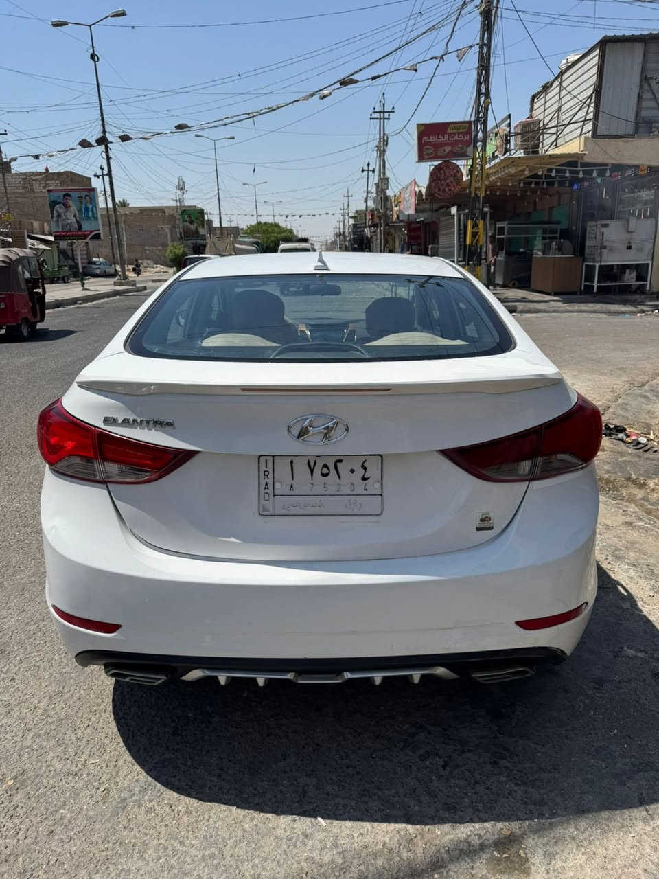 السلام عليكم النترا للبيع موديل2016 بسمي صوره والتفاصيل بالسونار   مكان السياره كربلاء طويريج ملاحظه الرقم الانكليزي الصور قبل تبديل الرقم للتواصل رقم الهاتف
‏ ‭0770 454 0338‬
