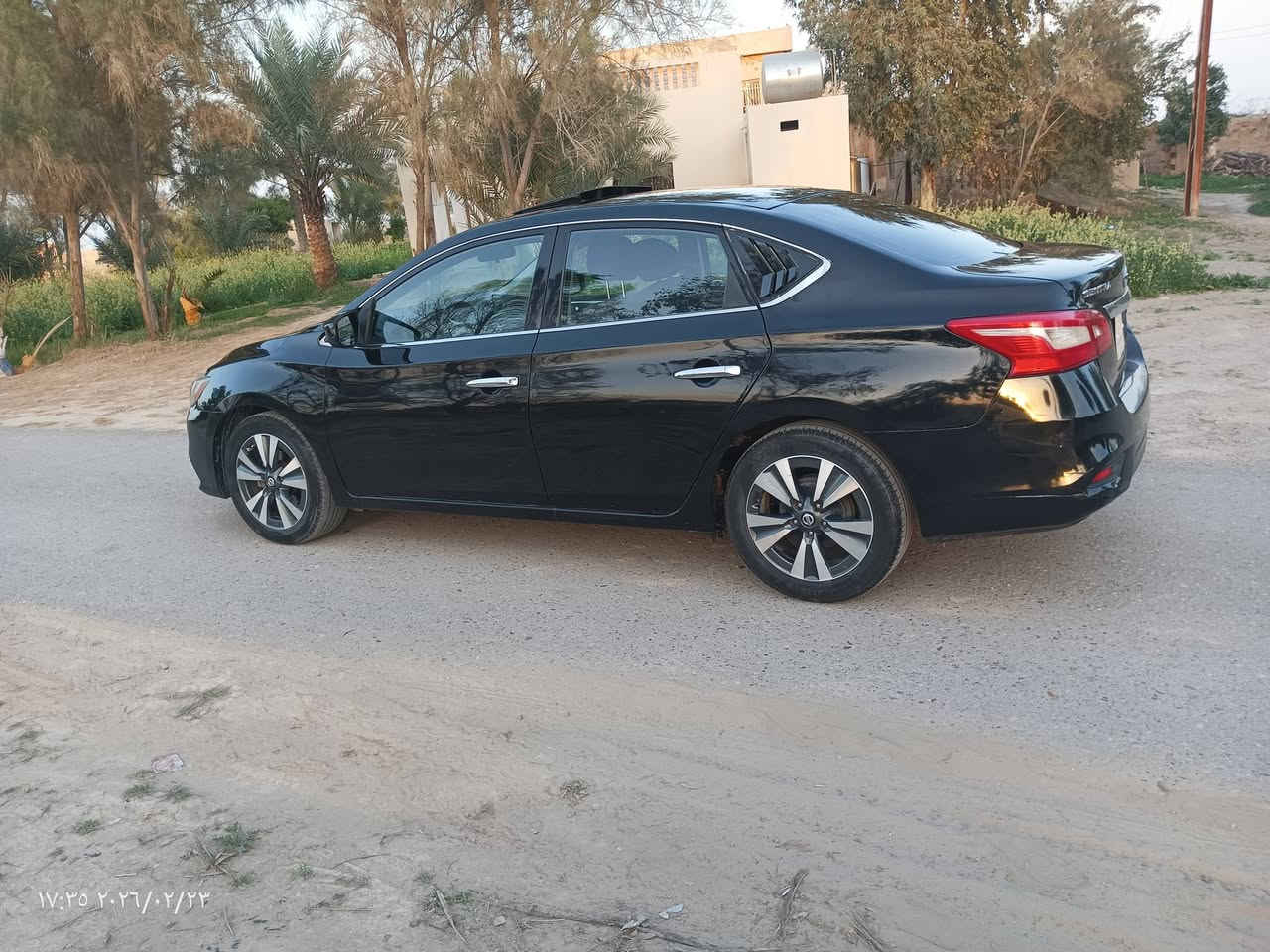 السلام عليكم اخوان نيسان سنترا موديل 18 مواصفات S مبدل حوض خلفي بالعراق وبيها حادث اب امريكا جاملغ امامي سعرها 85 مكانها تكريت الرقم ***********
