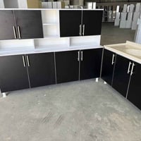 كاونتر MDF • ٢ متر • سنـك مرمر ١٢٠سم