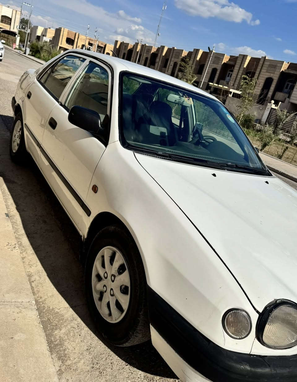 السلام عليكم … كورلا موديل 98 رقمها بغداد انكليزي سيارة بأسمي بيها اربع قطع صبغ اني ابيعلك حزام وبيها تنقيص دهن بالمحرك بس سيارة ترايها حلوه وناعمة 
سعرها 50 ورقة وبي مجال 
مكاني تكريت  ***********
