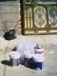 تم الانتهاء من صبغ واجه باصباغ برجر وذر كوت الخارجي لواجه لم تصبغ منذ ...