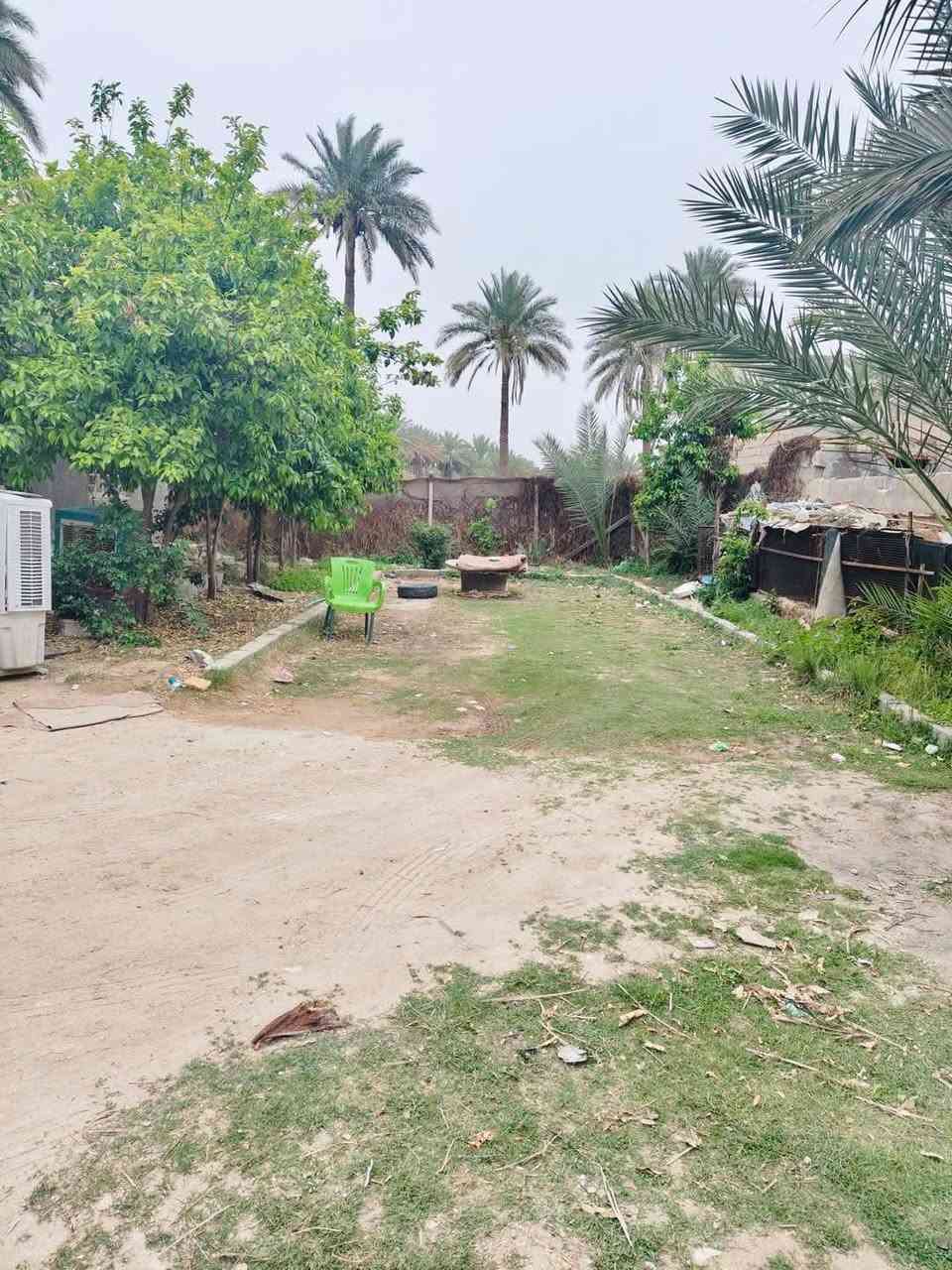 يالله السلام عليكم بيت لبيع مساحه الكلي معه البيت 900 متر البيت 250 متر مساحته 900
2غرف 4×5
استقبال 8وصاله وصحيات داخليه 
حديقه منوعه من شجر ونخيل وكله مسيج داير حبل كهرباء طوارئ وماي المجمع مسافه 100متر عنه  
ارضيه بورسلين لون واحد كل البيت طابو زراعي سند 25 واجهيه 30 وتبليط جاي بهاي الايام مكاني طوريج جذول الغربي قريب عل طريق نجف كربلاء اي استفسار ***********
