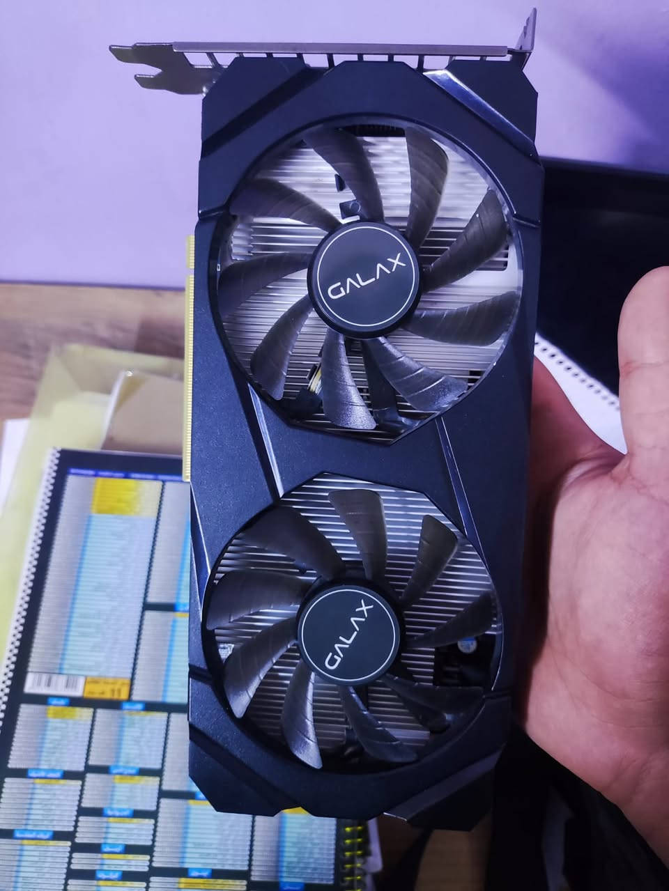 كرت GALAX GeForce GTX 1660 Ti OC نسخة كسر السرعة
من احسن النسخ تفحص قبل متستلم
عندي توصيل مكاني بغداد
سعر 165 فقط


**إذا كنت صاحب هذا الإعلان وتريد حذفه لأي سبب، رجاءا أرسل رسالة إلى الدعم الفني**