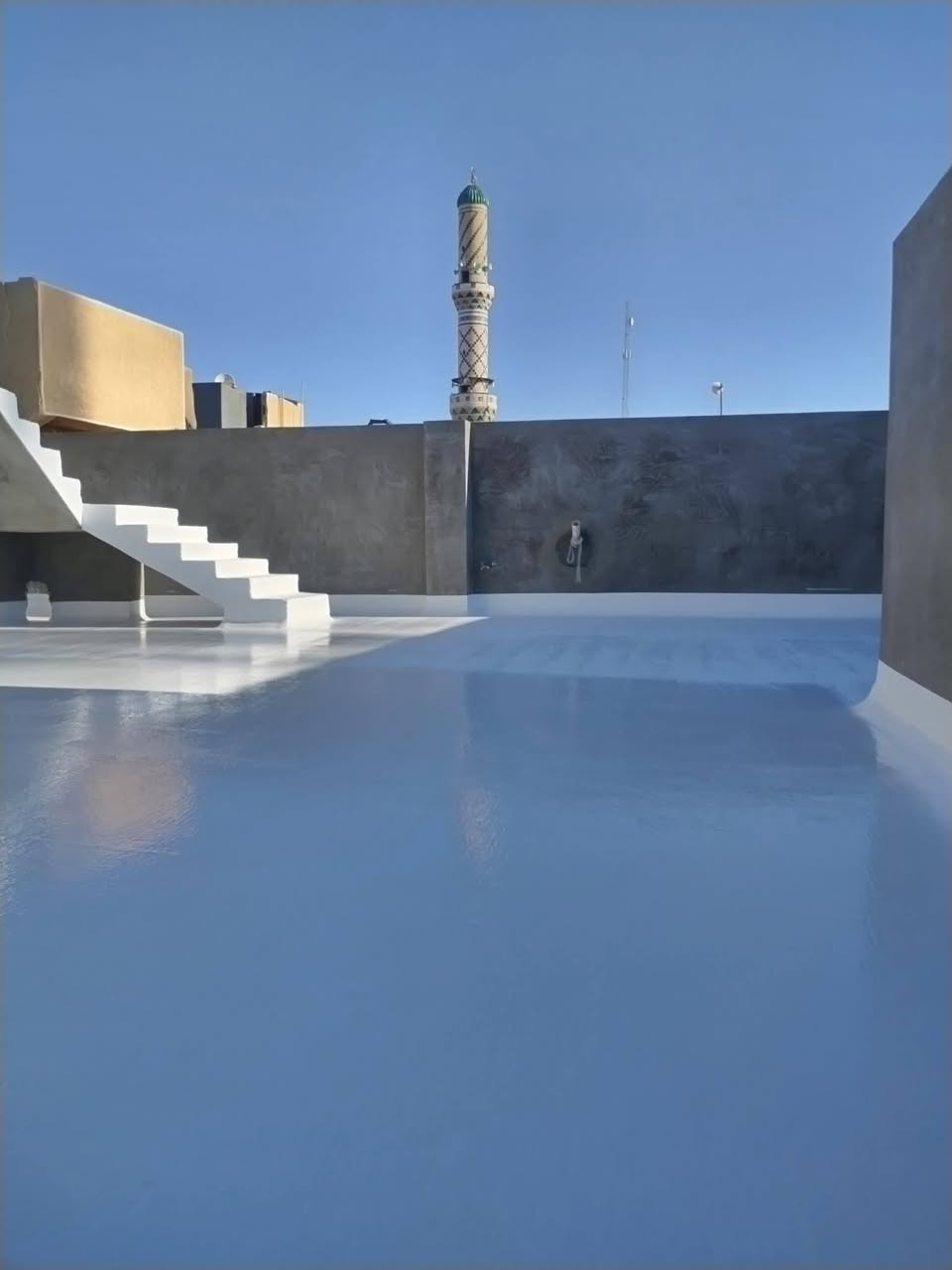 جزء من عملنا في تغليف السطوح بماده التابكو ، يعمل على منع تسرب المياه والرطوبة  وعازل حرارة
يحمي الأسطح من الأمطار وأشعة الشمس ومعالجة تشققات سطوح للتواصل مراسلة الصفحه نشتغل داخل القائم فقط

للتواصل واتساب ***********
