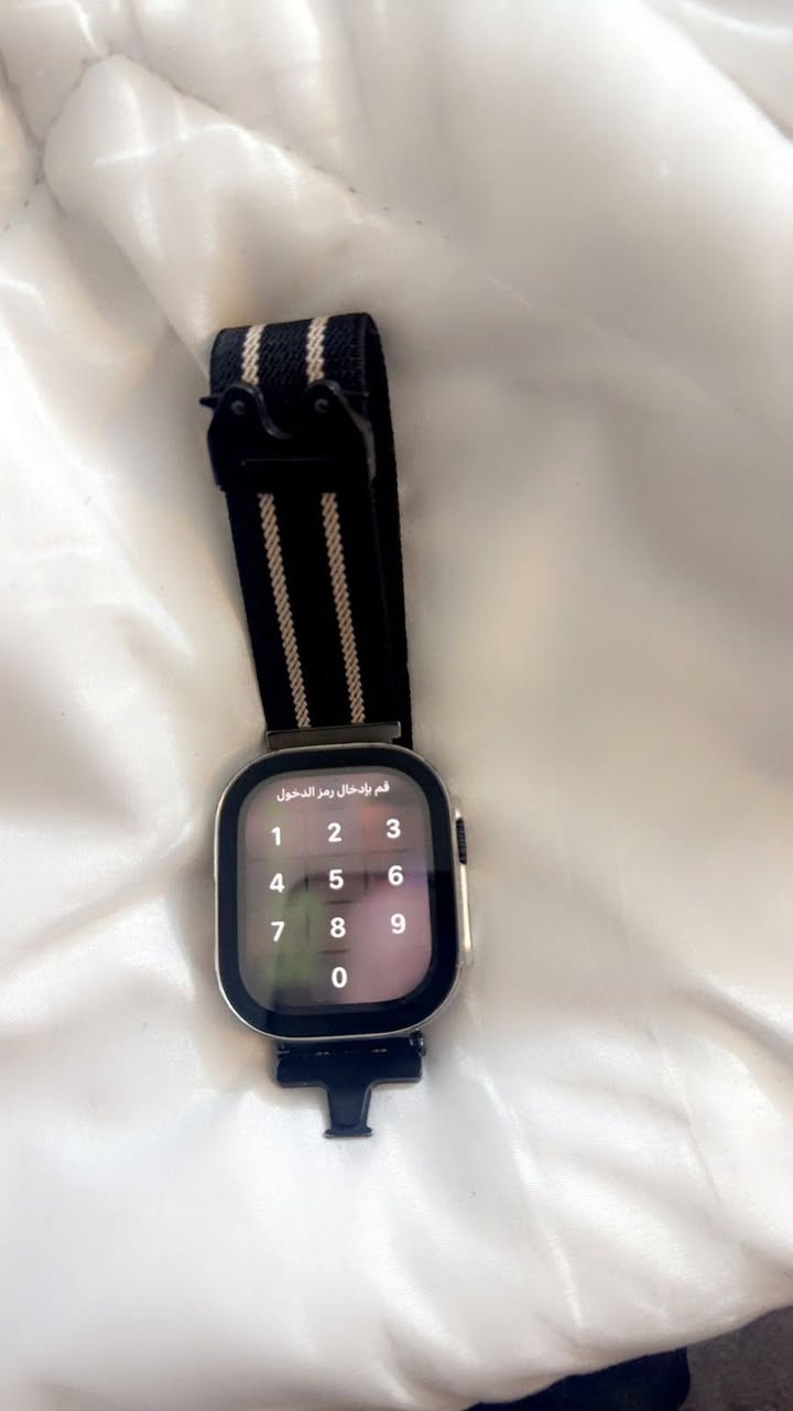 ساعه
iPhone
 Ultra2 49mm

اخر اصدار جيل الثاني 
واتساب***********
السعر ٨٥٠ الف
